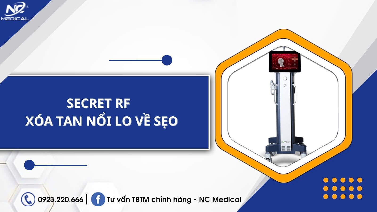Secret RF - trị sẹo trở nên đơn giản hơn bao giờ hết